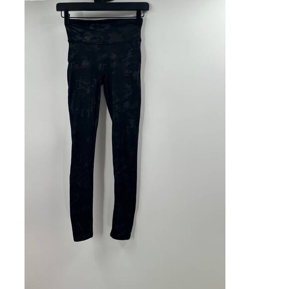 SPANX Metallic Camo Leggings Size Extra Small - Picture 1 of 7